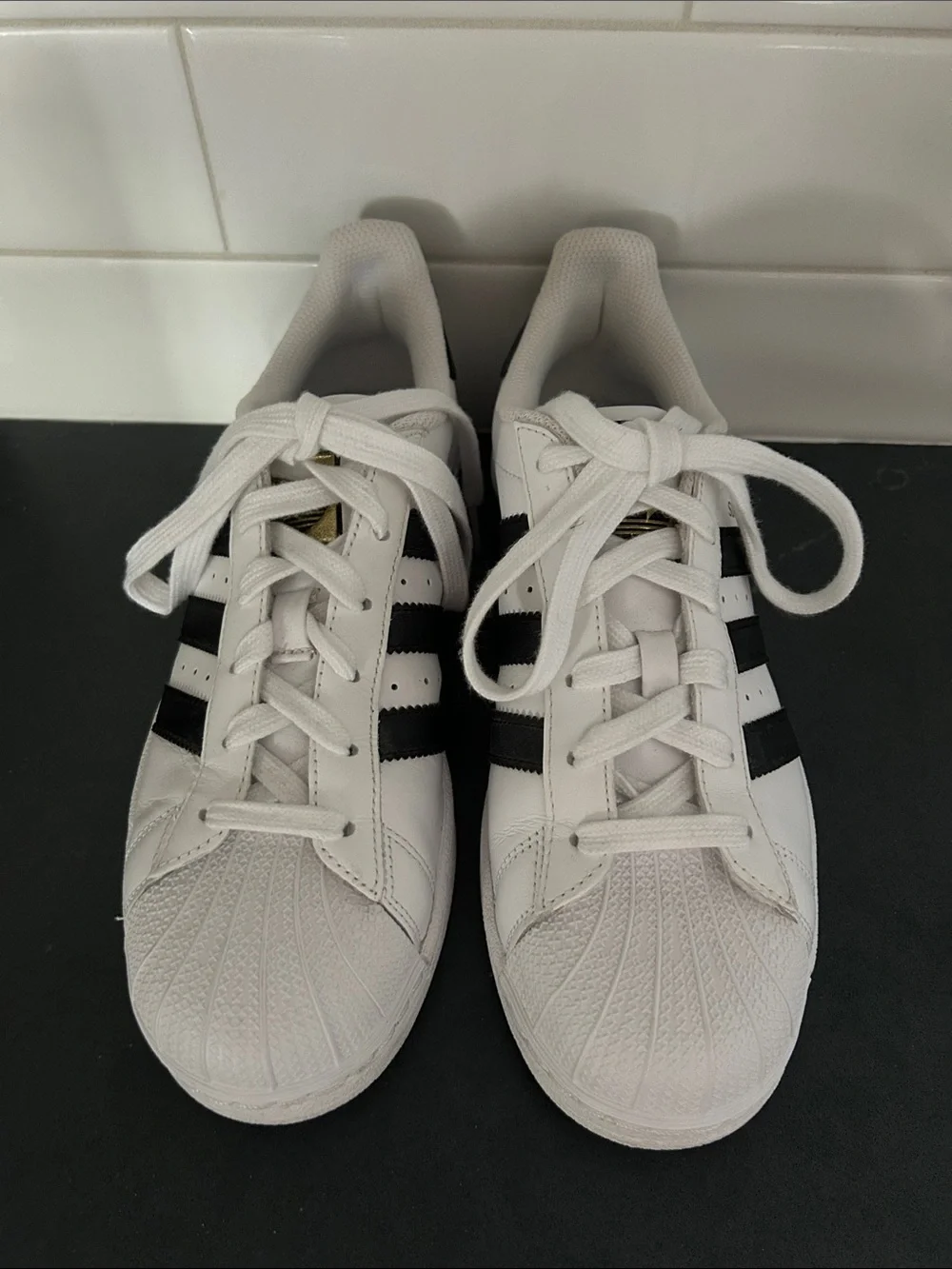 adidas SUPERSTAR White & Black Classic Sneakers